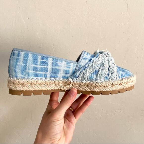 NWT‎ Sam Edelman Lani Blue Espadrilles - Picture 3 of 5